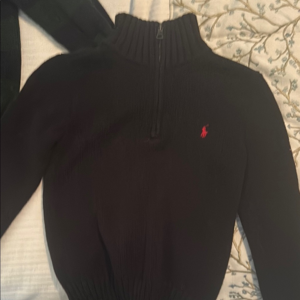 Ralph Lauren Boys Black Sweater